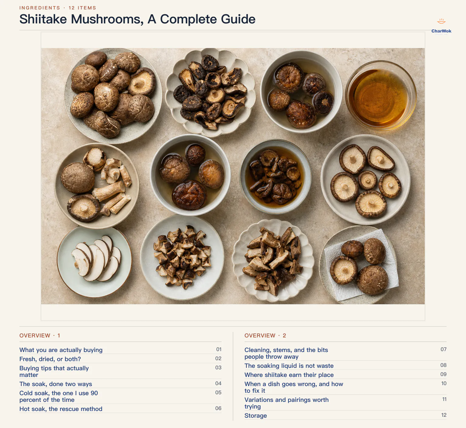 Overview of Shiitake Mushrooms, A Complete Guide